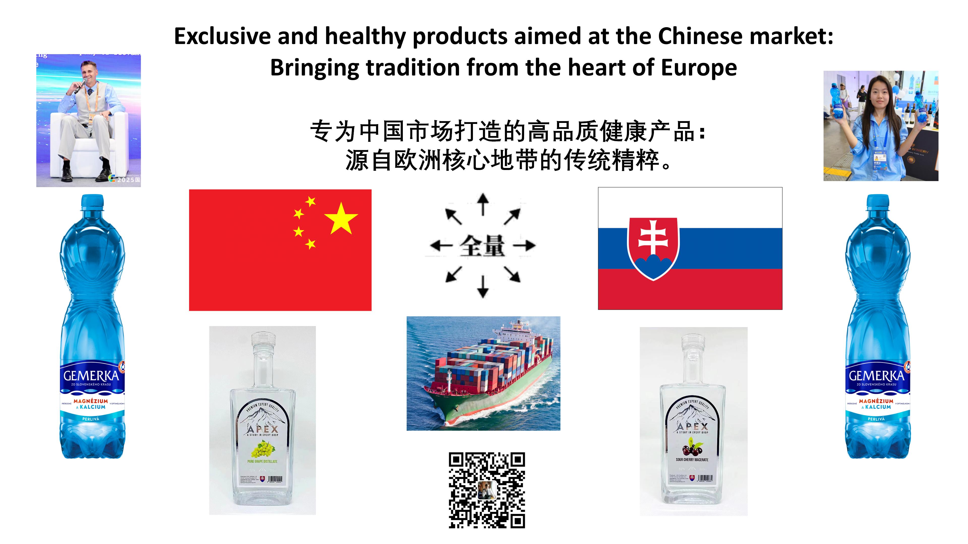 Exclusive and healthy products aimed at the Chinese market:  Bringing tradition from the heart of Europe