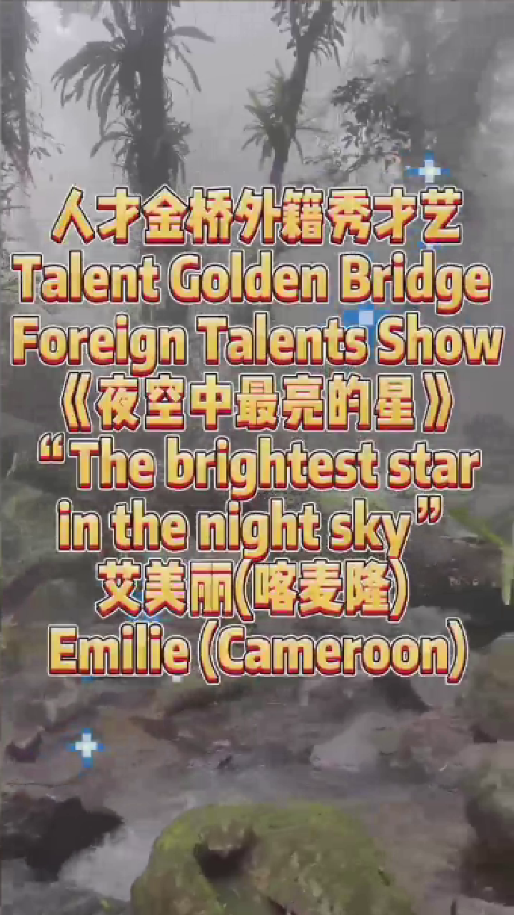外籍人才演唱-艾美丽-天空中最亮的星