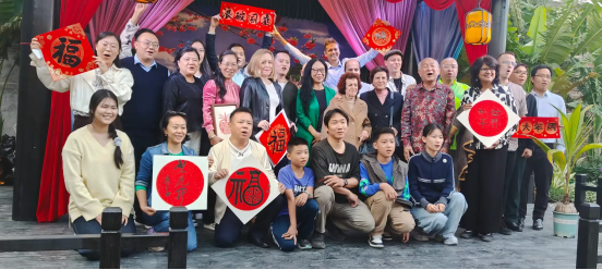 椰城新春聚友 国际同心筑梦——组织友人共赴中外文化交流盛宴
