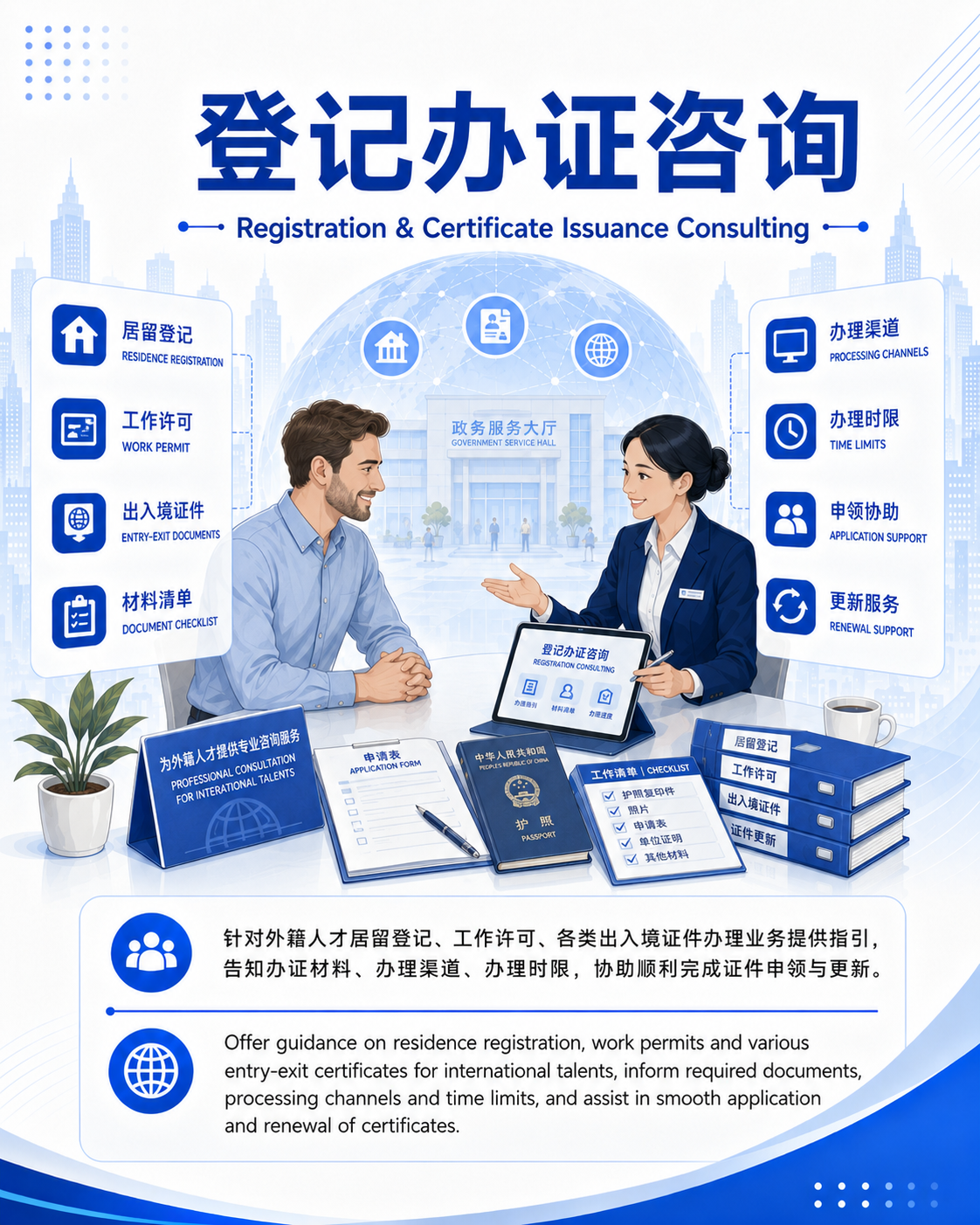 专业外籍人才服务，助力您的海南梦想