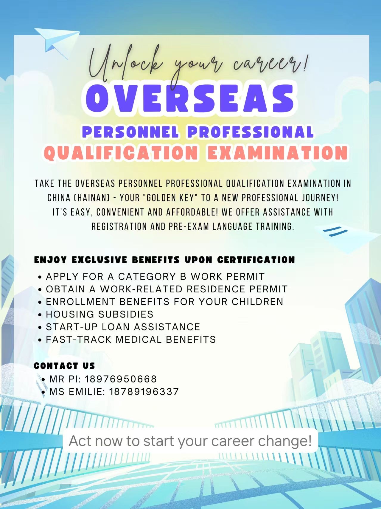 Unlock Your Career: Overseas Personnel Professional Qualificatin Examination